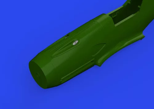 Eduard Accessories Bf 109F gun barrels PRINT 1/72 EDUARD - 3D nyomtatott fegyvercsövek