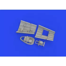   Eduard Accessories Bf 109F radio compartment PRINT 1/72 EDUARD - rádiótér – 3D nyomtatott részletező készlet
