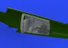 Eduard Accessories Bf 109F radio compartment PRINT 1/72 EDUARD - rádiótér – 3D nyomtatott részletező készlet