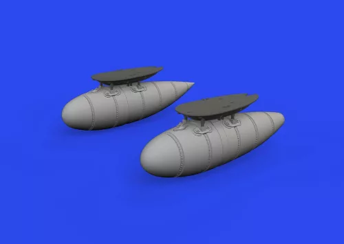 Eduard Accessories Bf 109F/G external fuel tanks 1/72 EDUARD - Bf 109F/G külső üzemanyag-póttartály
