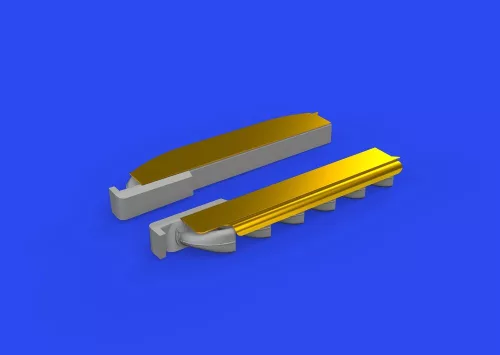Eduard Accessories Bf 109F/G exhaust stacks PRINT 1/72 EDUARD - 3D nyomtatott kipufogócsonkok