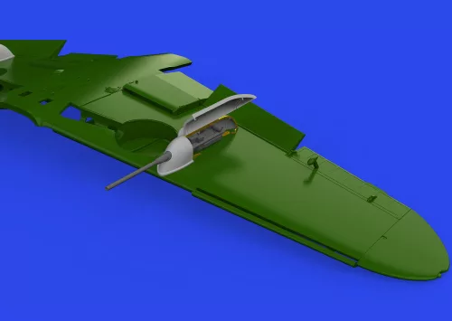 Eduard Accessories Bf 109F/G/K gun pods PRINT 1/72 EDUARD - Bf 109F/G/K gépágyúkonténerek – külső függesztmény