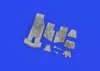 Eduard Accessories Bf 109F cockpit PRINT 1/72 EDUARD - cockpitkészlet
