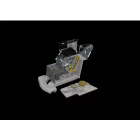   Eduard Accessories Bf 109F cockpit w/ early seat PRINT 1/72 EDUARD - Bf 109F cockpit korai üléssel – 3D nyomtatott cockpitkészlet