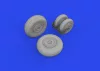Eduard Accessories MiG-29 wheels 1/72 GREAT WALL HOBBY - kerékkészlet