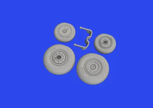 Eduard Accessories MiG-29 wheels 1/72 GREAT WALL HOBBY - kerékkészlet