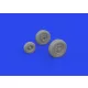 Eduard Accessories F-35A wheels 1/72 TAMIYA - kerékkészlet
