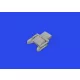 Eduard Accessories Bf 109G-2/G-4 gun barrels PRINT 1/72 EDUARD - 3D nyomtatott fegyvercsövek