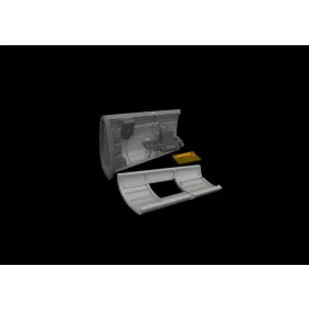   Eduard Accessories Bf 109G radio compartment PRINT 1/72 - rádiótér – 3D nyomtatott részletező készlet