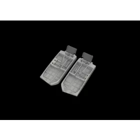   Eduard Accessories F6F wheel bays PRINT 1/72 - futóműakna-részletező készlet