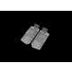 Eduard Accessories F6F wheel bays PRINT 1/72 - futóműakna-részletező készlet
