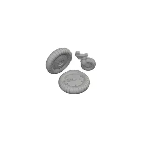   Eduard Accessories Bf 109G-5/G-6 wheels PRINT 1/72 - kerékkészlet