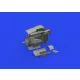 Eduard Accessories Bf 109F engine PRINT 1/72 EDUARD - 3D nyomtatott motorkészlet