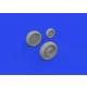 Eduard Accessories L-39 wheels PRINT 1/72 EDUARD - kerékkészlet