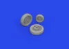 Eduard Accessories L-39 wheels PRINT 1/72 EDUARD - kerékkészlet