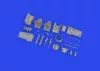 Eduard Accessories Bf 109G-6 engine PRINT 1/72 EDUARD - 3D nyomtatott motorkészlet