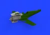 Eduard Accessories Bf 109G-2/G-4 engine PRINT 1/72 EDUARD - 3D nyomtatott motorkészlet