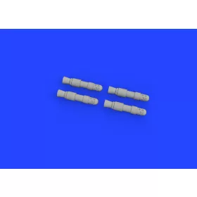   Eduard Accessories Bf 109G-5/G-6 gun barrels PRINT 1/72 EDUARD - 3D nyomtatott fegyvercsövek