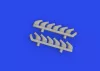 Eduard Accessories P-51D exhaust stacks PRINT - 3D nyomtatott kipufogócsonkok