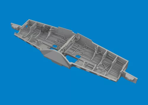 Eduard Accessories P-51D wheel bay PRINT  EDUARD - futóműakna-részletező készlet