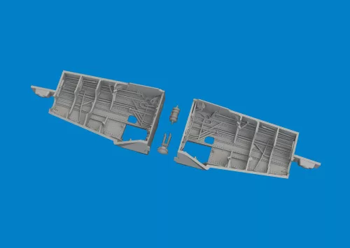 Eduard Accessories P-51D wheel bay PRINT  EDUARD - futóműakna-részletező készlet