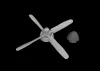 Eduard Accessories P-51D Hamilton Standard propeller PRINT - 3D nyomtatott légcsavar