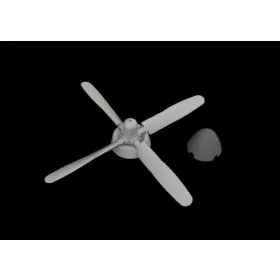   Eduard Accessories P-51D Hamilton Standard propeller PRINT - 3D nyomtatott légcsavar