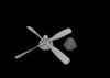 Eduard Accessories P-51D Hamilton Standard propeller uncuffed PRINT - 3D nyomtatott gallér nélküli légcsavar