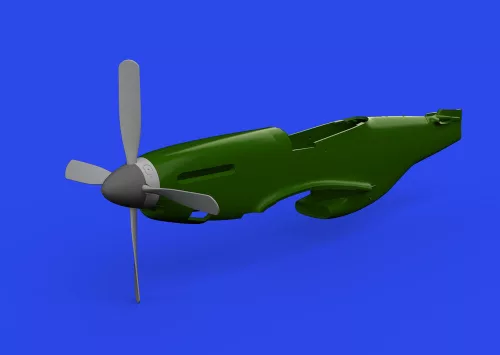 Eduard Accessories P-51D Hamilton Standard propeller uncuffed PRINT - 3D nyomtatott gallér nélküli légcsavar