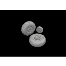   Eduard Accessories P-51D wheels diamond tread - kerékkészlet