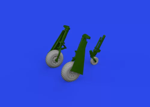 Eduard Accessories P-51D wheels diamond tread - kerékkészlet