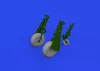 Eduard Accessories P-51D wheels oval tread - kerékkészlet