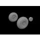 Eduard Accessories P-51D wheels cross tread - kerékkészlet