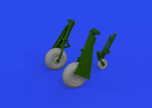 Eduard Accessories P-51D wheels cross tread - kerékkészlet