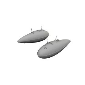   Eduard Accessories P-51D 75gal drop tanks PRINT 1/72 - 3D nyomtatott póttartály-készlet