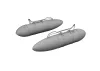 Eduard Accessories P-51D 108gal paper drop tanks PRINT - 3D nyomtatott póttartály-készlet