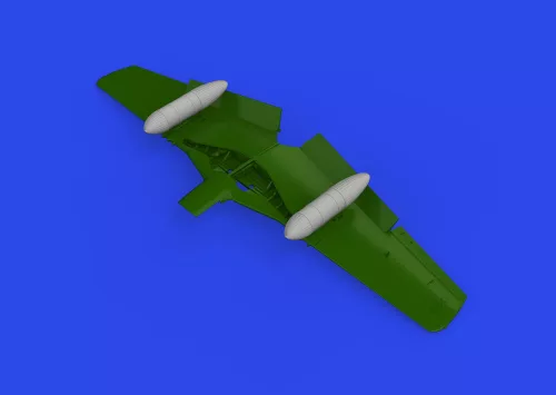 Eduard Accessories P-51D 108gal paper drop tanks PRINT - 3D nyomtatott póttartály-készlet