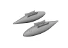 Eduard Accessories P-51D 165gal fuel tanks PRINT - 3D nyomtatott póttartály-készlet