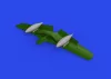 Eduard Accessories P-51D 165gal fuel tanks PRINT - 3D nyomtatott póttartály-készlet