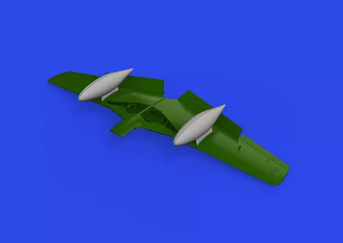Eduard Accessories P-51D 165gal fuel tanks PRINT - 3D nyomtatott póttartály-készlet