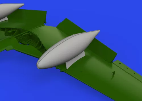 Eduard Accessories P-51D 165gal fuel tanks PRINT - 3D nyomtatott póttartály-készlet