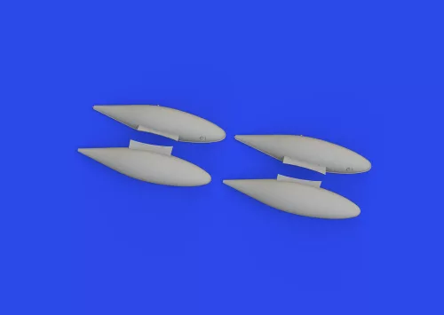 Eduard Accessories P-51D 165gal fuel tanks PRINT - 3D nyomtatott póttartály-készlet