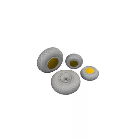 Eduard Accessories B-24H wheels  AIRFIX - kerékkészlet