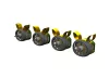 Eduard Accessories B-24H engines PRINT  AIRFIX - 3D nyomtatott motorkészlet