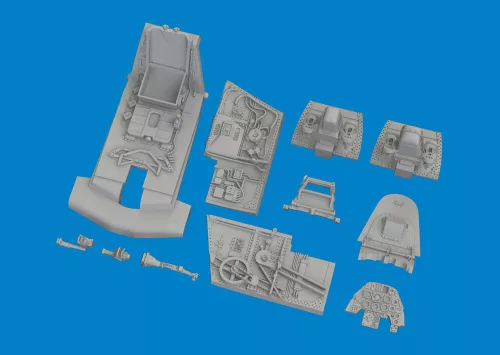 Eduard Accessories Bf 109G-10 cockpit PRINT - cockpitkészlet