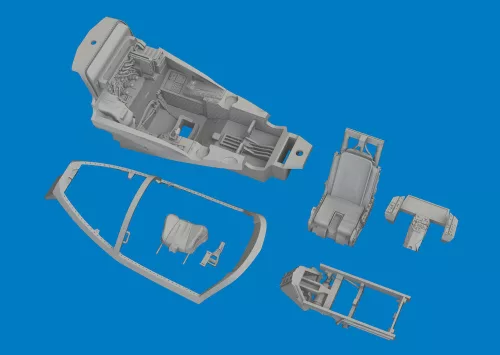 Eduard Accessories F-35B cockpit PRINT  TAMIYA - cockpitkészlet