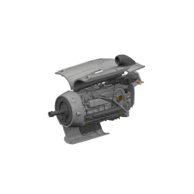   Eduard Accessories Bf 109G-10 WNF engine PRINT   EDUARD - 3D nyomtatott motorkészlet