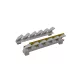 Eduard Accessories Bf 109G-6 exhaust stacks PRINT  TAMIYA - 3D nyomtatott kipufogócsonkok