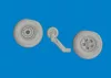 Eduard Accessories Spitfire Mk.V wheels  TAMIYA - kerékkészlet