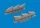 Eduard Accessories Spitfire Mk.V three-stacks exhaust rounded PRINT  TAMIYA - 3D nyomtatott kipufogócsonkok